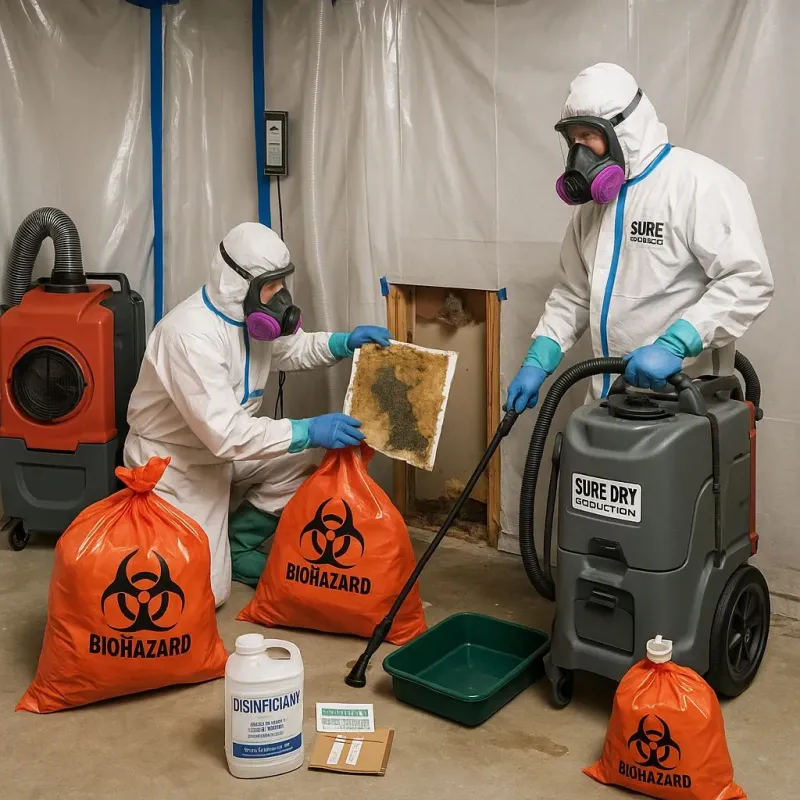 Contaminated Water Handling Protocols process in Cherokee County, KS